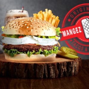 burger chevre miel